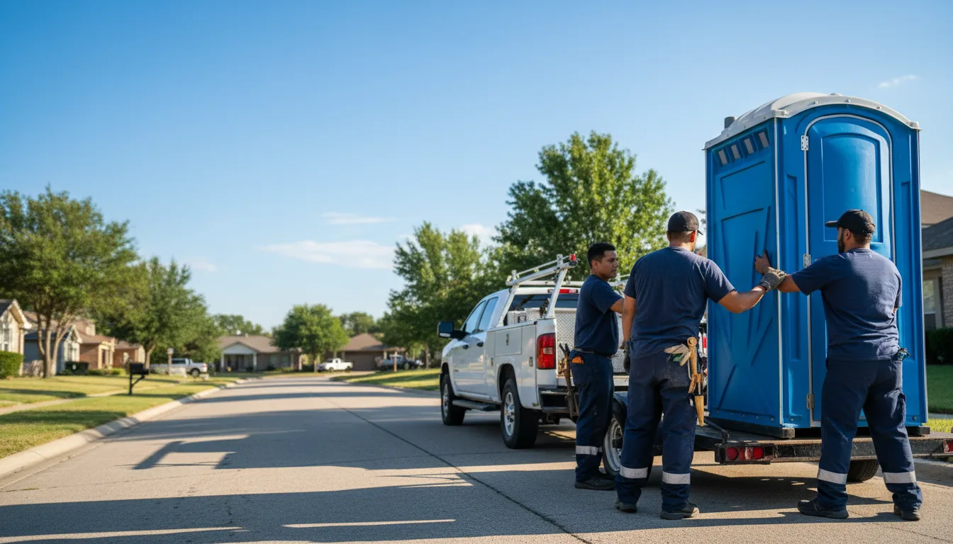 Portable Toilet Rental in Orange Grove, TX near me